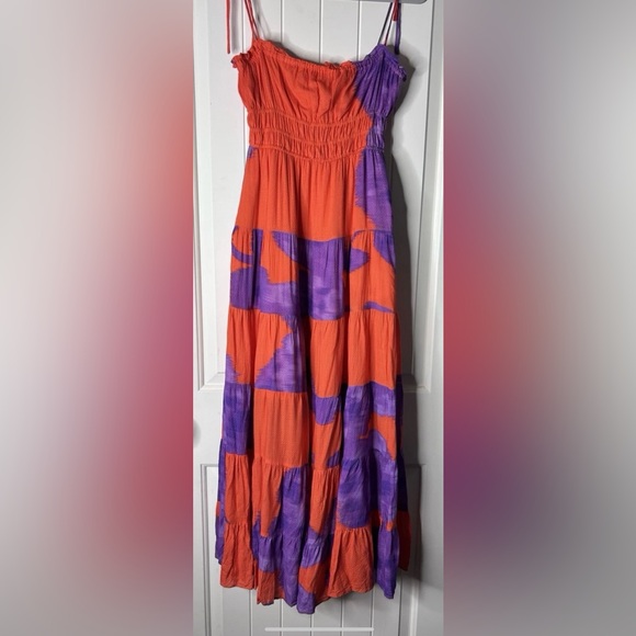 Hutch women’s maxi dress size small 100% rayon - Picture 6 of 7